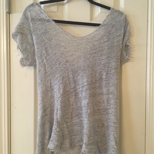 Brandy Melville distressed top